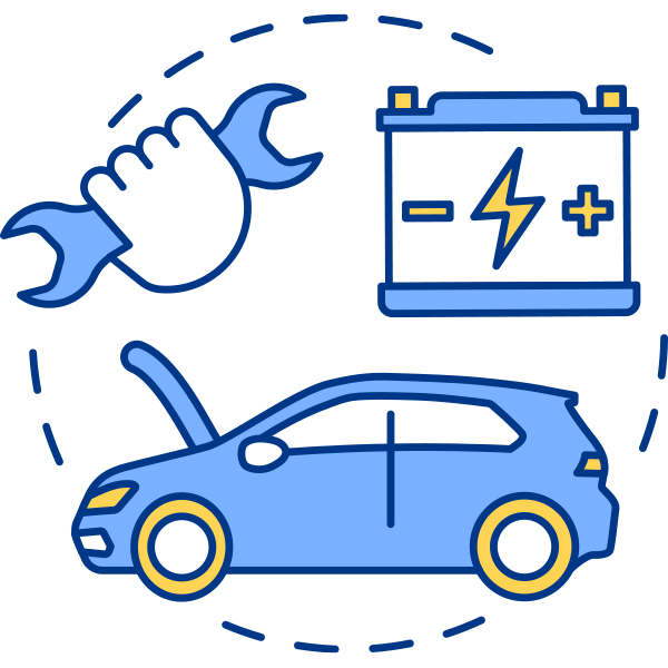 interior vehicle services icon