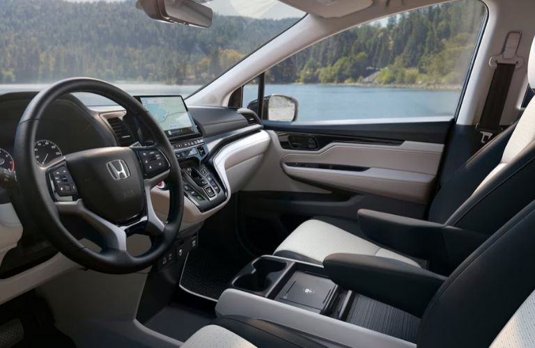 cockpit of the 2026 Honda Odyssey