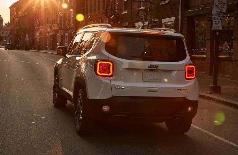 Used Jeep Renegade Back View Used Jeep Renegade Back View