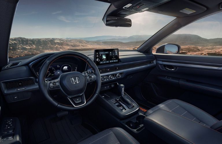 dashboard view of the 2025 Honda CR-V