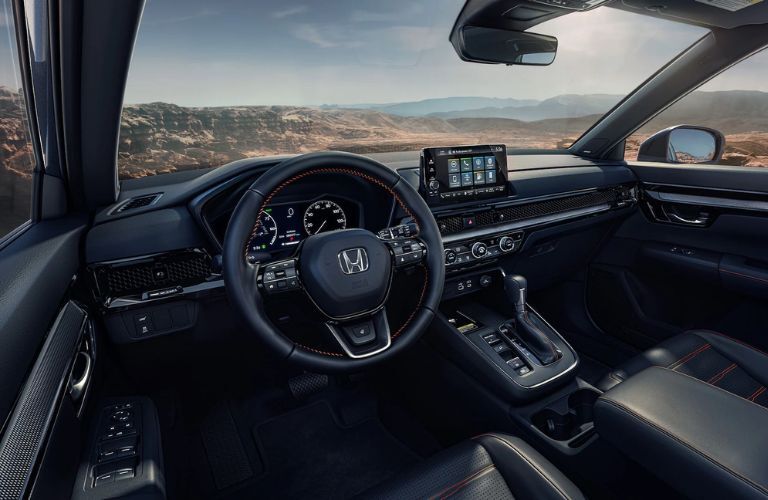 dashboard view of the 2024 Honda CR-V