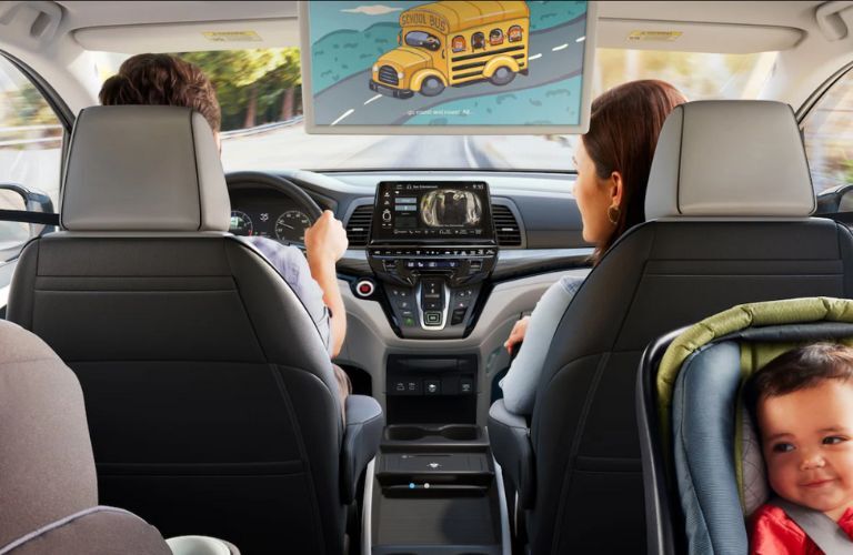 Seating arrangement view of the 2025 Honda Odyssey