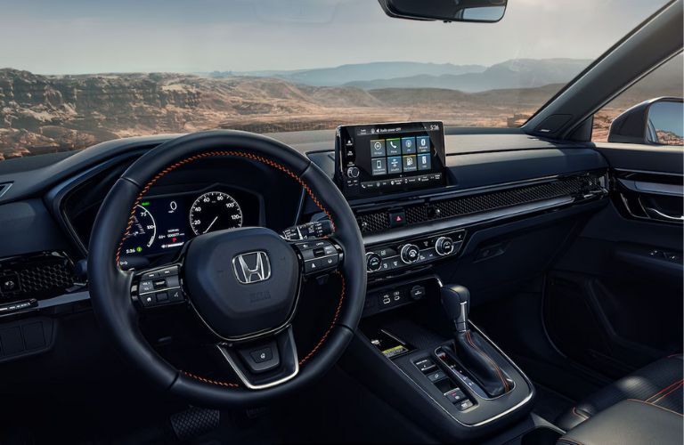 Interior of the 2025 Honda CR V