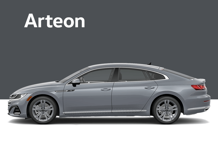 2019 Volkswagen Arteon front and side profile