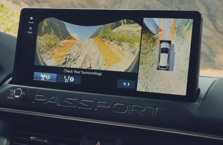 Interior display in the 2025 Honda Passport