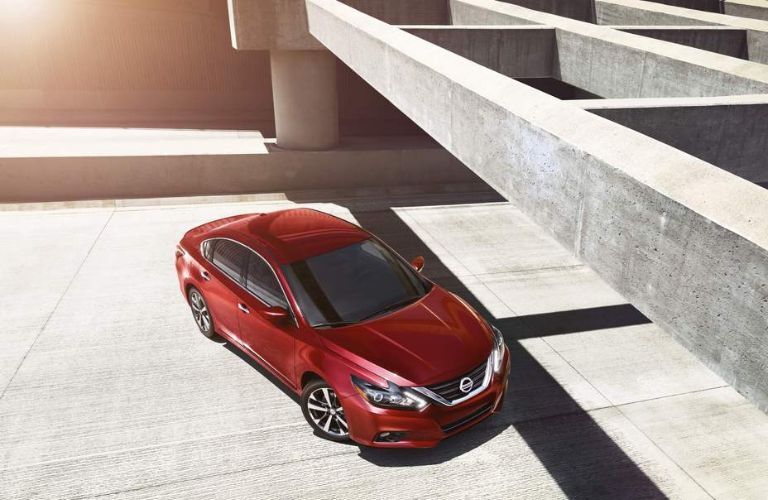 top view of the 2016 Nissan Altima