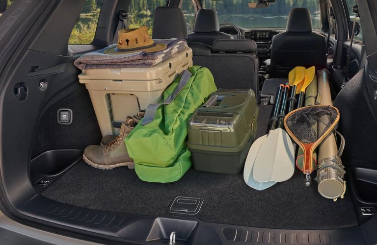 Cargo space in the 2025 Honda Passport