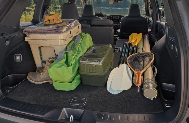 cargo space in the 2025 Honda Passport