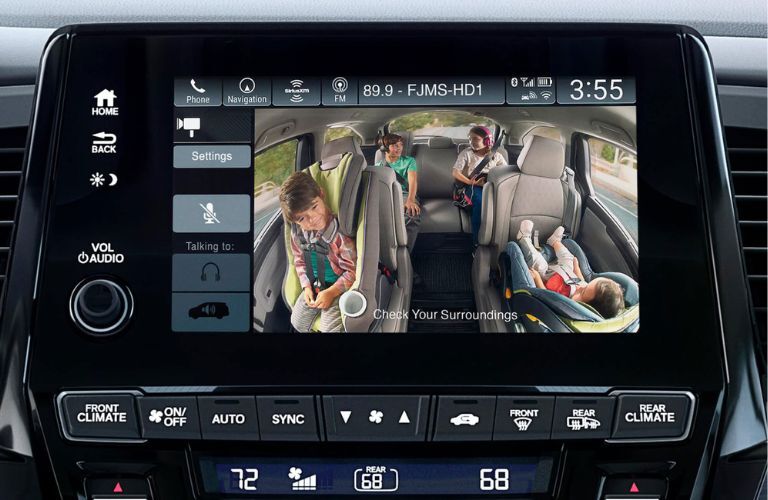 CabinWatch® Rear Seat Monitor in the 2024 Honda Odyssey