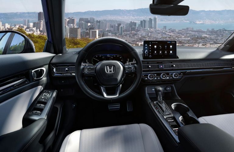 dashboard view of the 2026 Honda Civic Sedan