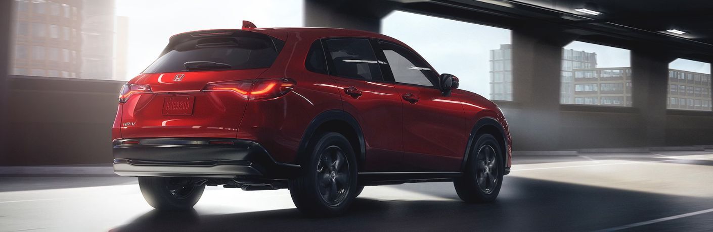 rear quarter view of the 2025 Honda HR-V