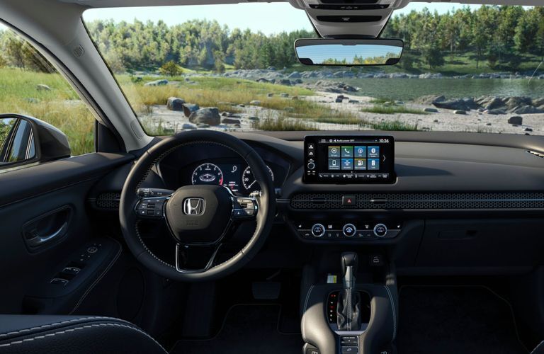Dashboard View of the 2024 Honda HR-V