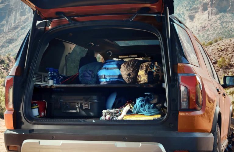 cargo space in the 2025 Honda Passport