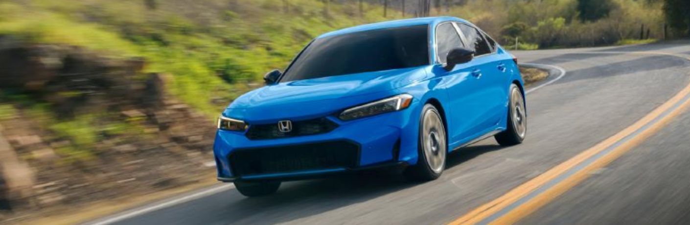 front view of the 2025 Honda Civic Hatchback