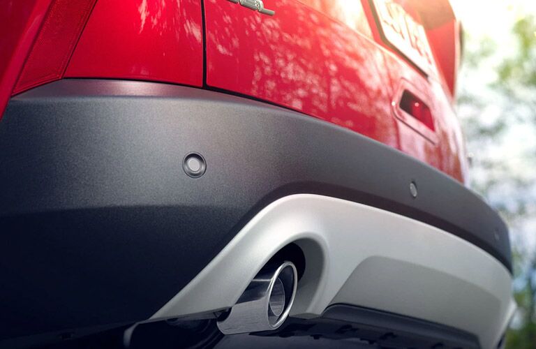 2022 Ford Escape S rear end close up 2022 Ford Escape S rear end close up