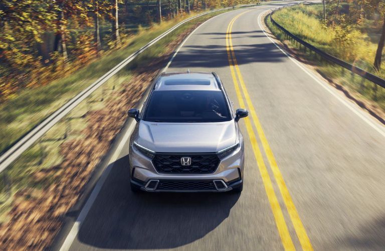 2026 Honda CR-V Sport Touring Hybrid on the road