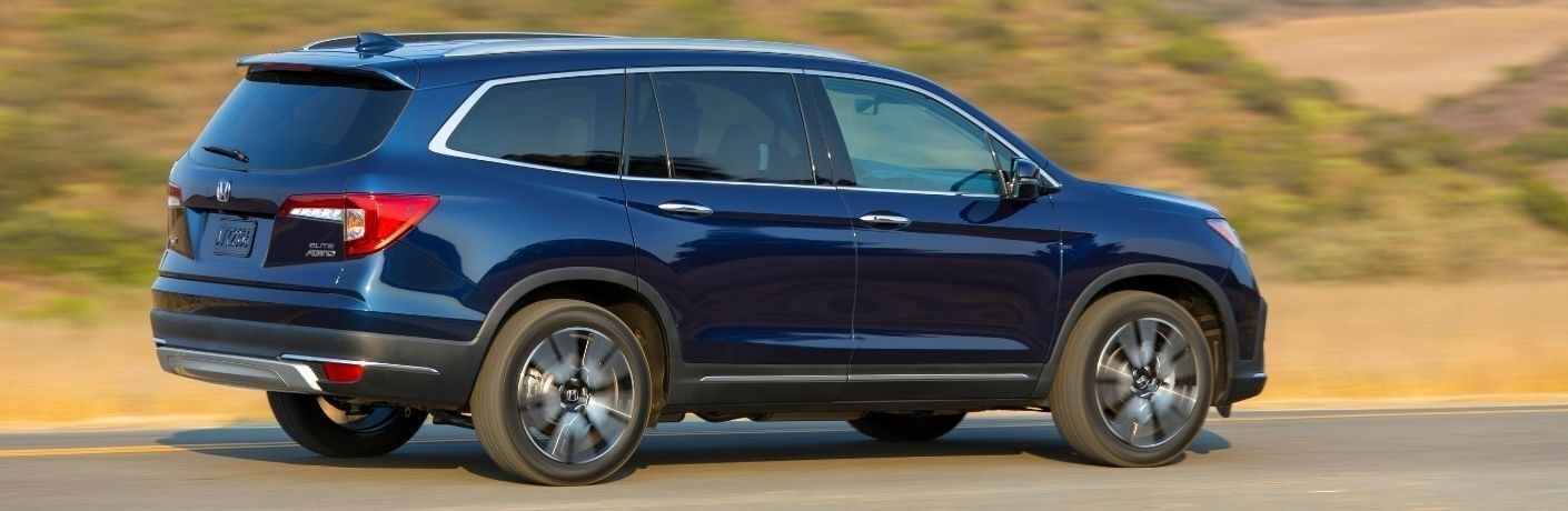 Side view of the Used Honda Pilot Side view of the Used Honda Pilot