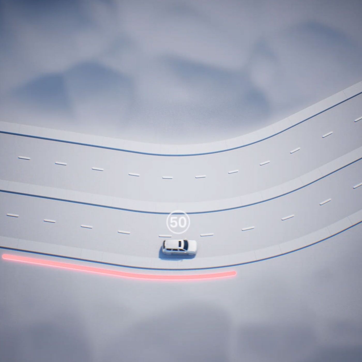 2026 Kia K4 Hatchback illustration smart cruise control