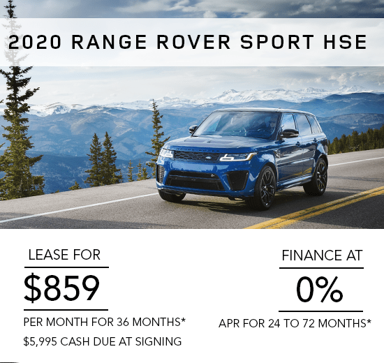 Range Rover Sport HSE Special Offer Range Rover Sport HSE Special Offer