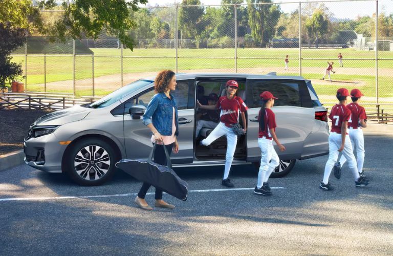 Exterior of the 2025 Honda Odyssey