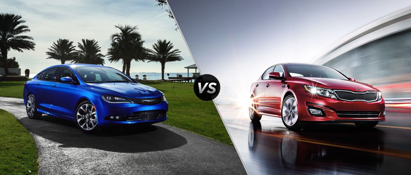 2015 Chrysler 200 vs 2015 Kia Optima