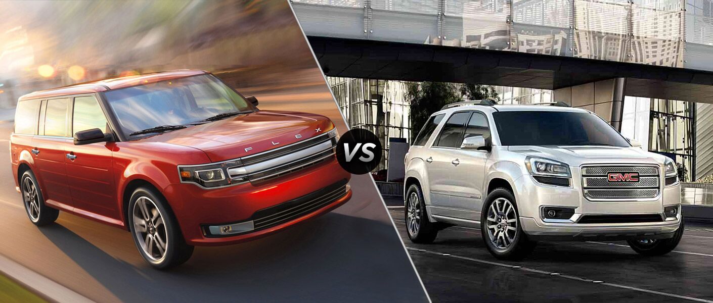 2015 Ford Flex vs 2015 GMC Acadia