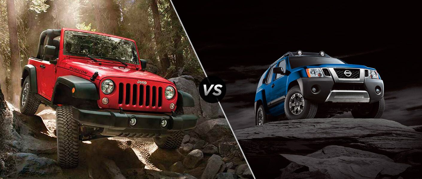 2015 Jeep Wrangler vs 2015 Nissan Xterra