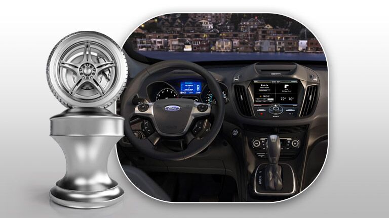 2015 Ford Escape vs. 2014 Honda CR-V interior comparison