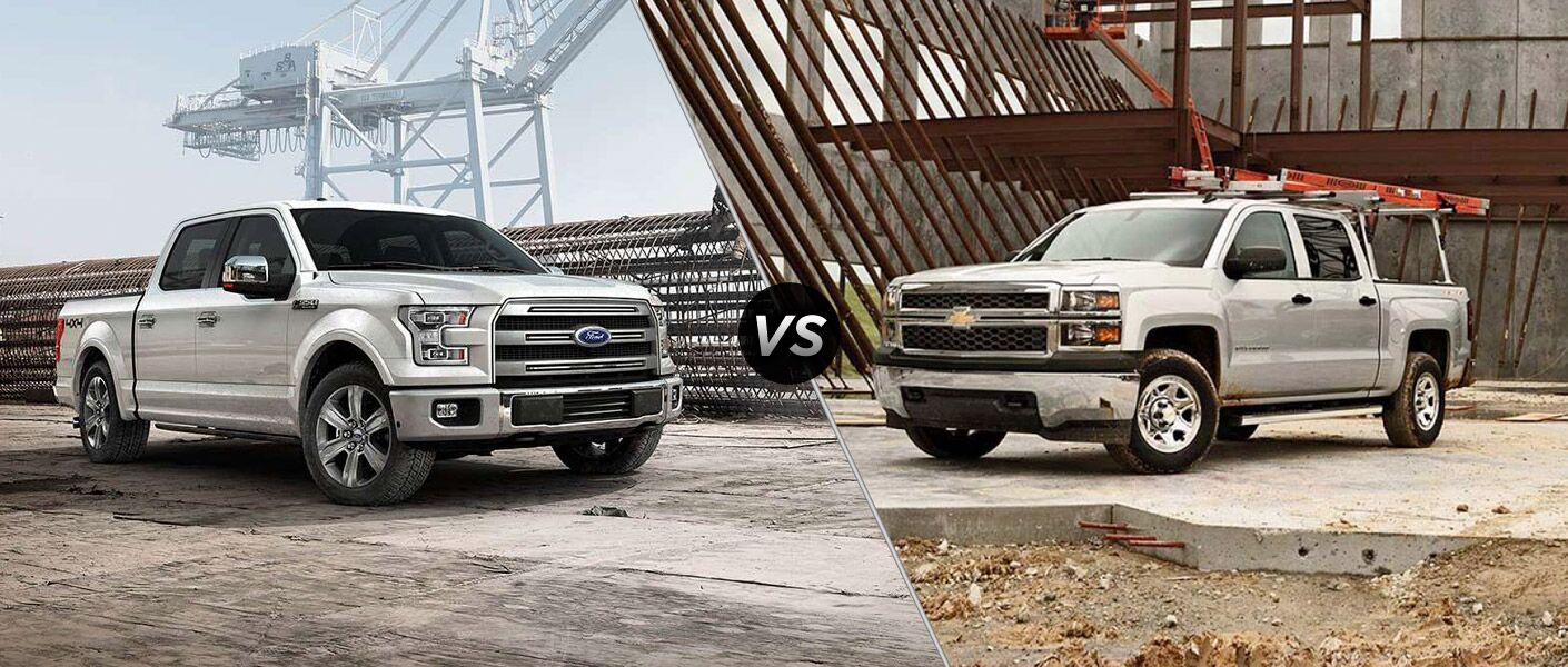 2015 Ford F-150 vs 2015 Chevrolet Silverado 1500