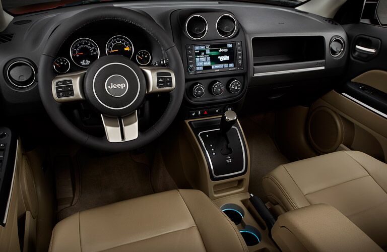The interior of the 2016 Jeep Patriot in Albert Lea MN is spacious.