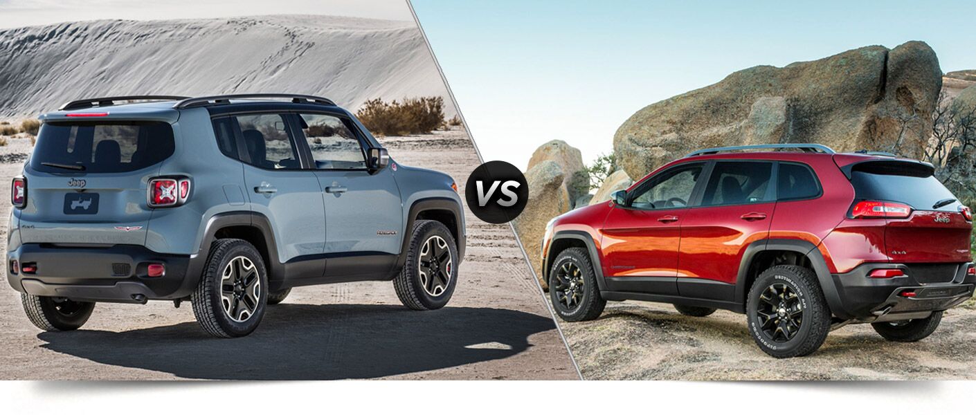 2015 Jeep Renegade Vs 2015 Jeep Cherokee