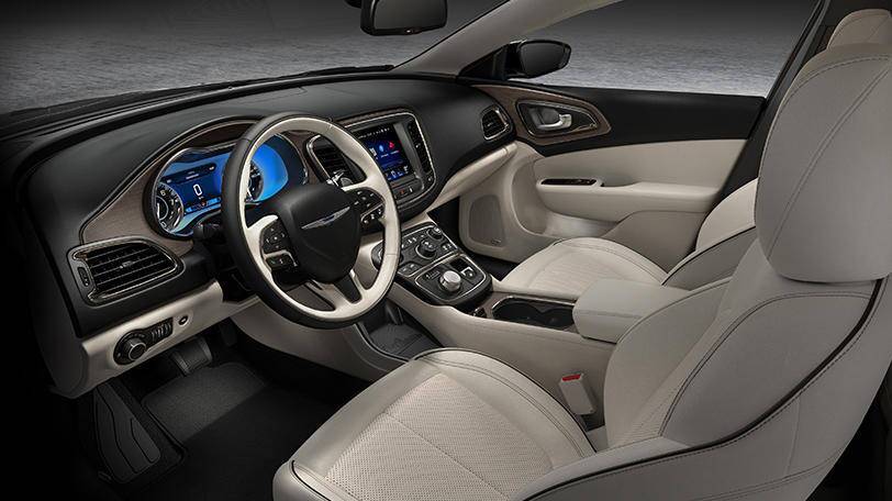 2015 Chrysler 200 S vs 2015 Chrysler 200 LX interior front seat
