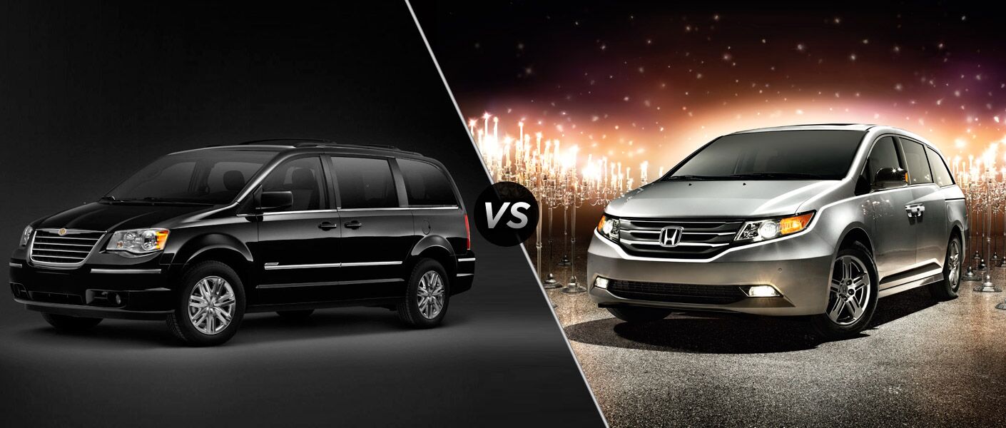 2013 Chrysler Town Amp Country Vs 2013 Honda Odyssey
