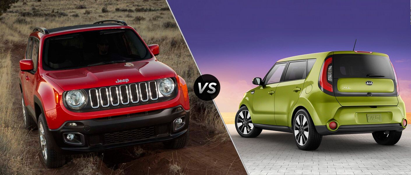 2015 Jeep Renegade vs 2015 Kia Soul