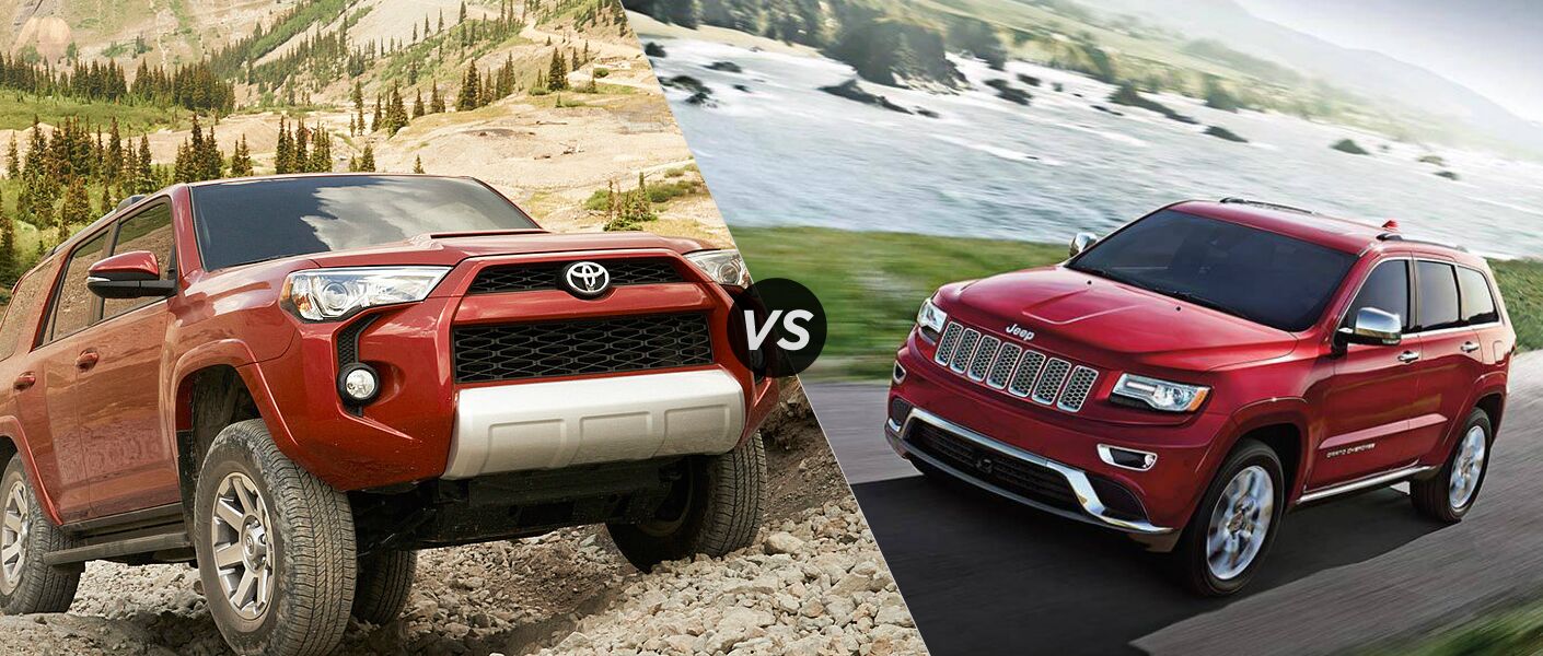 2015 Jeep Grand Cherokee vs 2015 Toyota 4runner