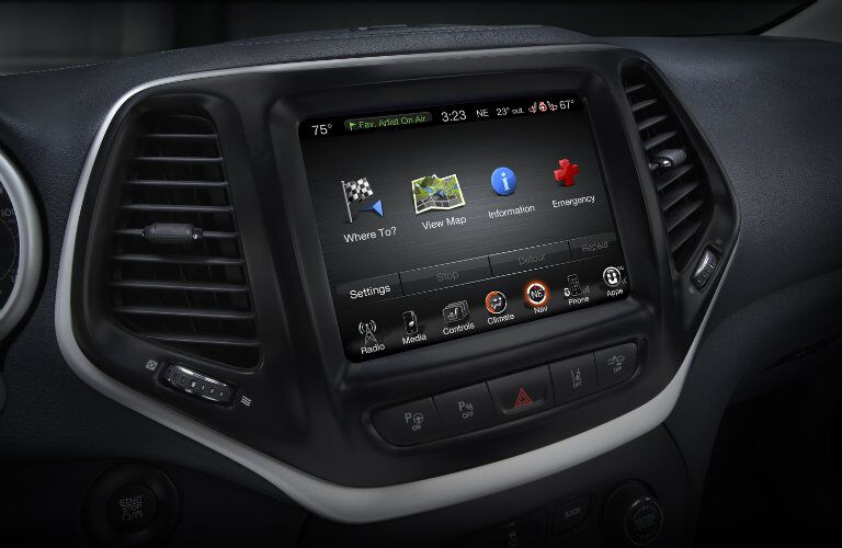 LCD Screen 2016 Jeep Cherokee