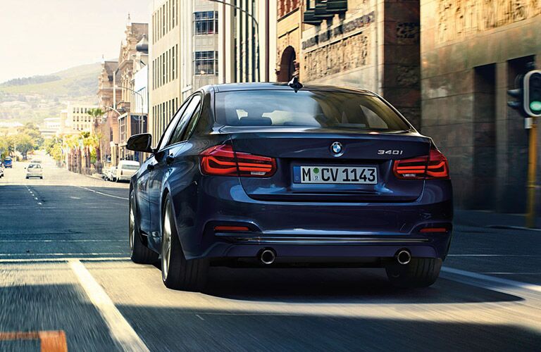 2016 BMW 3 Series Topeka KS rear view