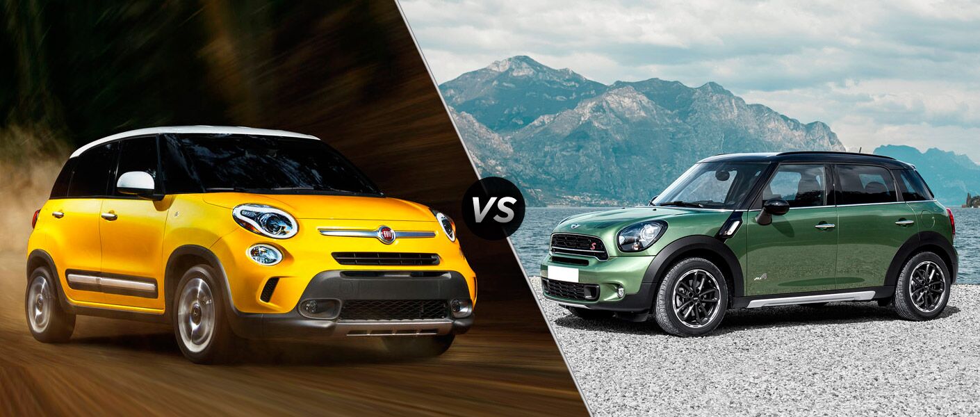 2014 Fiat 500l Vs Mini Cooper Countryman