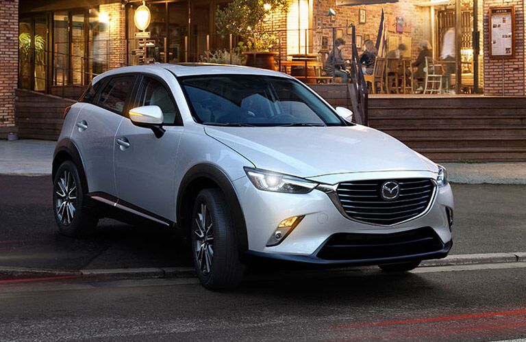 The elegant Mazda CX-3 subcompact crossover SUV
