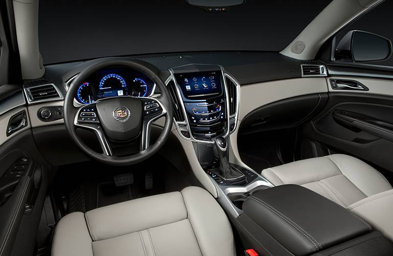 2016 Cadillac SRX dashboard and cabin view