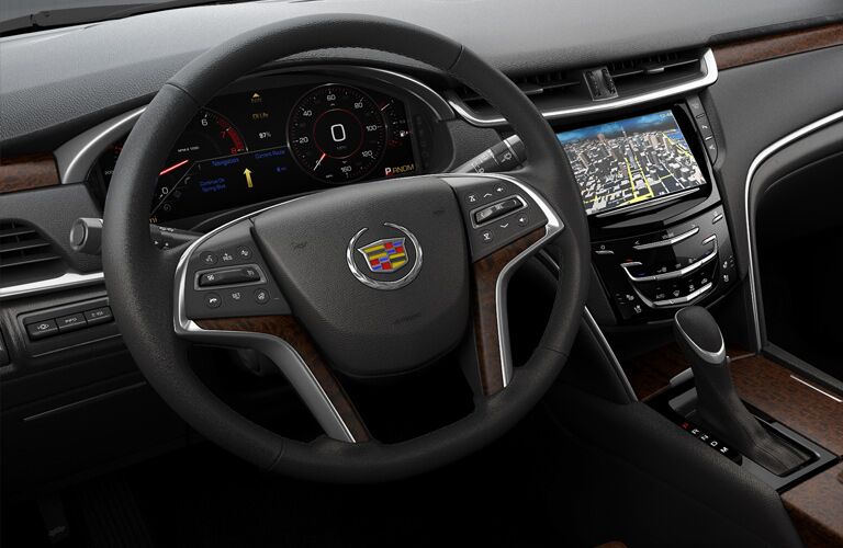 Dashboard view of the 2016 Cadillac XTS