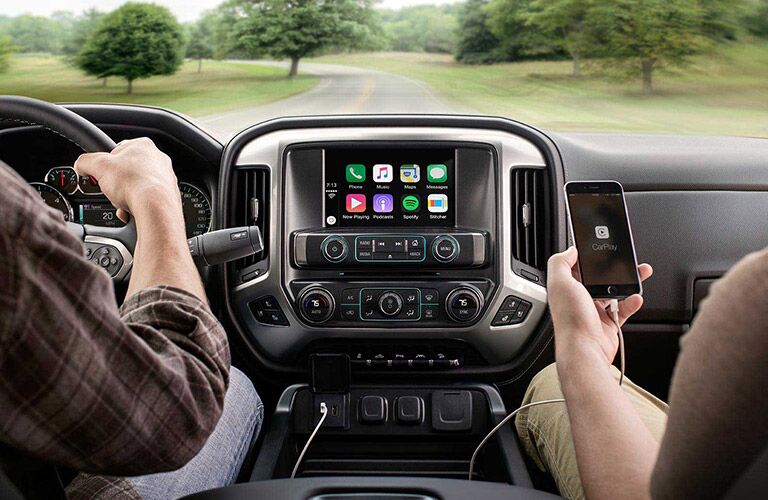 Infotainment on the 2016 Chevy Silverado 2500hd