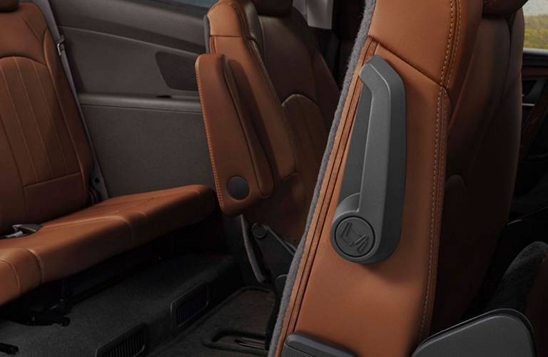 2016 Chevy Traverse easy to fold seating
