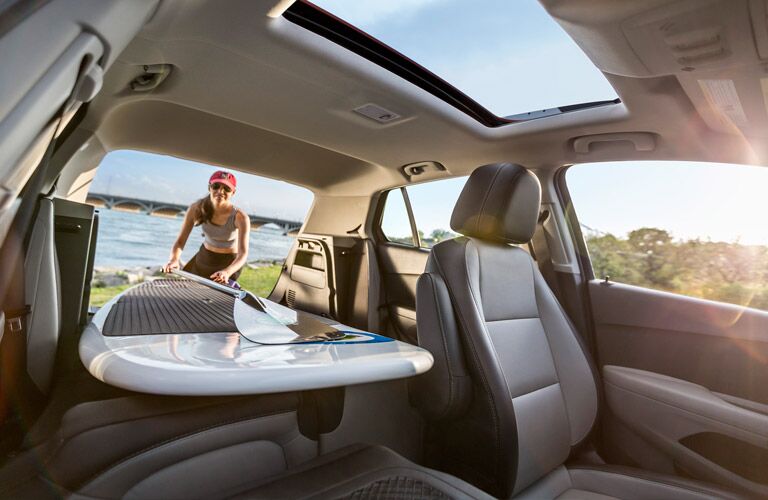 2016 Chevy Trax cargo options
