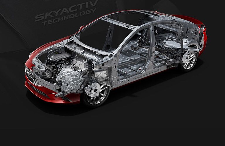 Ground-up Skyactiv engineering 2016 Mazda6