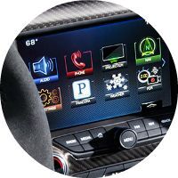 2016 Chevy Corvette infotainment
