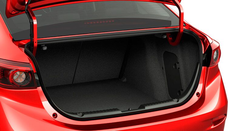 2016 Mazda3 Trunk