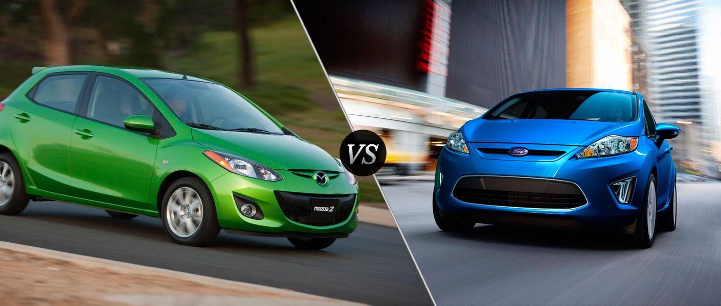 2013 Mazda2 VS 2013 Ford Fiesta