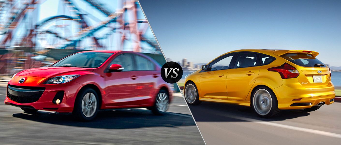 2013 Mazda3 VS. 2013 Ford Focus