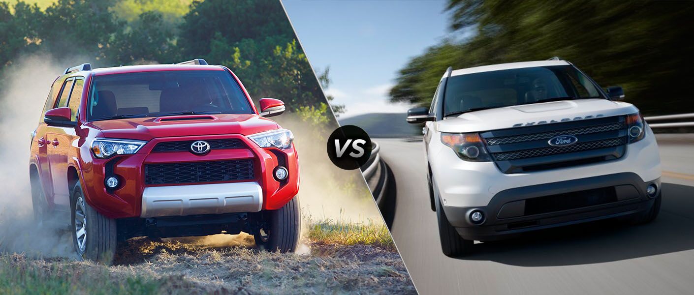 2015 Toyota 4Runner vs 2015 Ford Explorer Truro NS